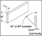 G16 Squeegee Profile