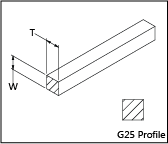 G25 Squeegee Profile