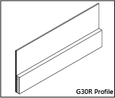 G30R Squeegee Profile