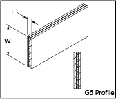 G6 Squeegee Profile